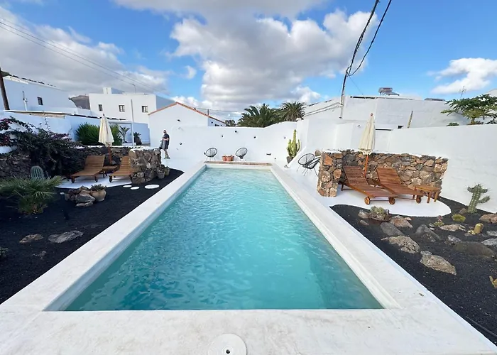 Casitas Santa Rita - Pool & Private Terraces Lejlighed Guatiza